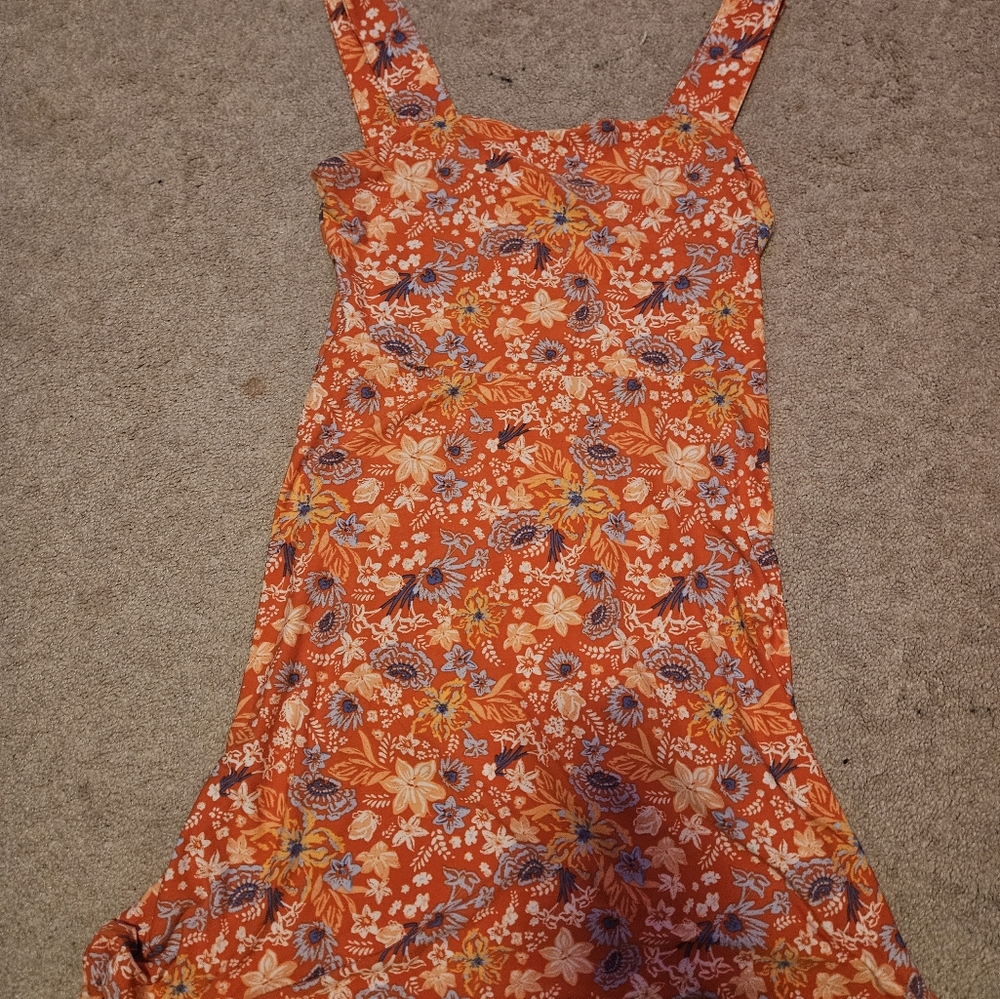 Flower Summer Mini Dress